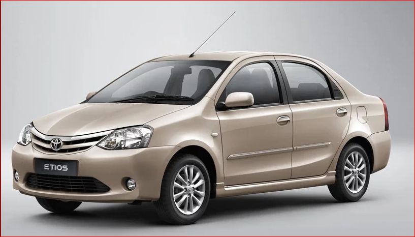 Toyota Etios Cab Kodaikanal